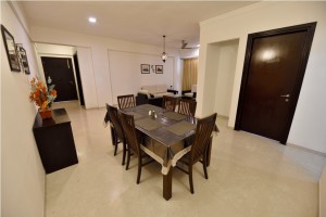 The Lawns dinning in serviced apartment