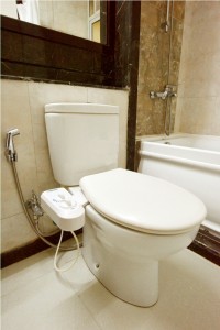 The Lawns hotel bathrooms with bidet